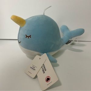 Plush Whale Blue - Toy - Baby Nursery